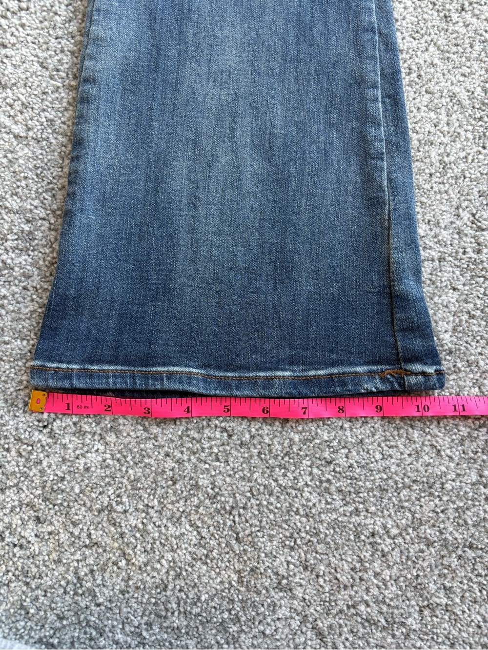 True Religion Becca Cargo Bootcut Jeans 30 Low Rise Y2K Rare Style - Picture 16 of 16